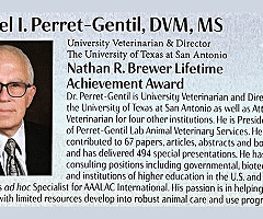 El Dr. Marcel Perret-Gentil recibe el Premio Nathan R. Brewer