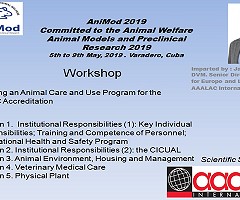 AniMod 2019: Worshop Preparing an Animal Care and Use Program for Tech AAALAC Accreditation