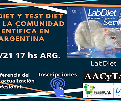 Ciclo de actualización profesional AACyTAL - Lab Diet y Test Diet para la Comunidad Científica en  Argentina