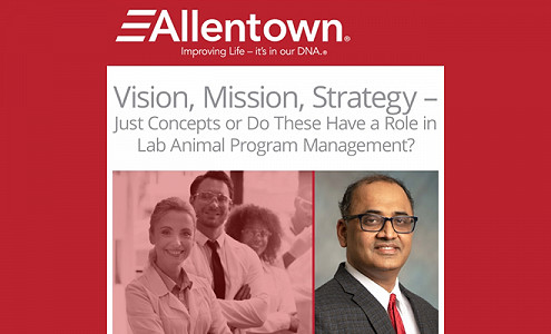 Webinar: Vision, Mission, Strategy. Just Concepts or Do These Have a Role in Lab Animal Program Management?