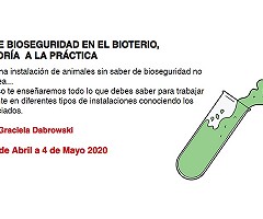 Aula Virtual Bioterio: Curso de Bioseguridad en el Bioterio, de la Teoría a la Práctica