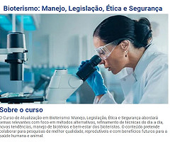 Bioterismo: Manejo, Legislação, Ética e Segurança