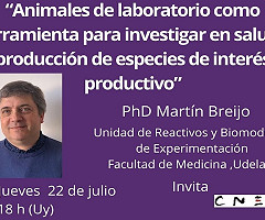 Ciclo de Charlas AUCyTAL 2021 presenta “Animales de laboratorio como herramienta para investigar en salud y producción de especies de interés productivo”