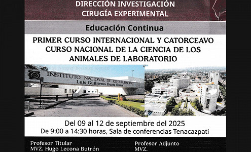 1er Curso Internacional y 14vo Curso Nacional de la Ciencia de los Animales de Laboratorio