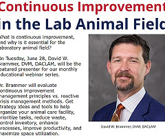 Webinar: Continuous Improvement in the Lab Animal Field