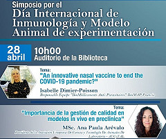 Simposio por el Día Internacional de Inmunología y Modelo Animal de Experimentación.