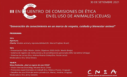 III Encuentro de Comisiones de Ética en el uso de Animales (CEUAS) - 30 septiembre