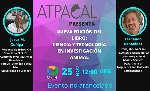 ATPACAL presenta - Nueva Edición del Libro: Ciencia y Tecnología en Investigación Animal