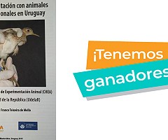 Ganadores del sorteo del libro: “Experimentación con animales no tradicionales en Uruguay”