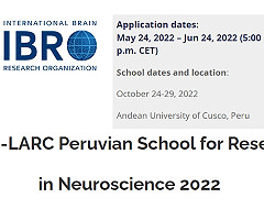 IBRO-LARC Peruvian School for Research in Neuroscience 2022