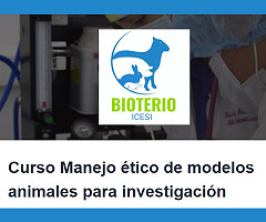 Curso Manejo ético de modelos animales para investigación