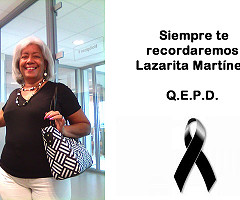 Descansa en Paz, Lázara Martínez