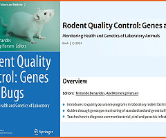 Sorteamos el libro 'Rodent Quality Control: Genes and Bugs. Monitoring Health and Genetics of Laboratory Animals'