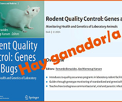 Habemus ganador/a del sorteo del libro 'Rodent Quality Control: Genes and Bugs. Monitoring Health and Genetics of Laboratory Animals'