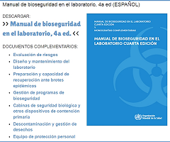 PDF Manual de Bioseguridad en el Laboratorio 4ta Edición (Español)