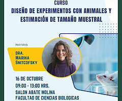 Curso: Diseño de experimentos con animales y estimación del tamaño muestral