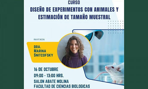 Curso Chile: Diseño de experimentos con animales y estimación del tamaño muestral