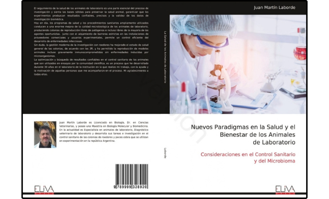 Disponible en PDF: libro en español sobre salud, control sanitario y microbioma de los animales de laboratorio