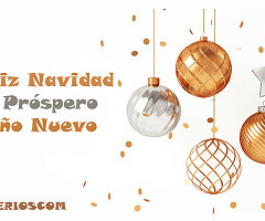 Feliz Navidad y Próspero Año Nuevo les desea Bioterioscom