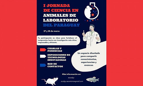 Marzo: I Jornada de Ciencia en Animales de Laboratorio del Paraguay