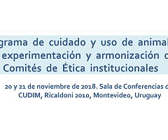 Programa de Cuidado y Uso de Animales de Experimentación y Armonización de Comités de Ética Institucionales