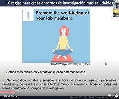 YouTube: Como conseguir laboratorios de investigación saludables en un mundo hipercompetitivo