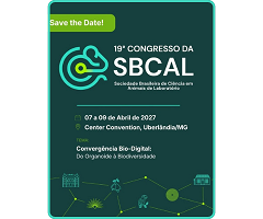 SBCAL anuncia su 19° Congreso para abril de 2027 en Uberlândia, Brasil