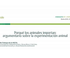 Artículo de SECAL - Porqué los animales importan: Argumentario sobre la experimentación animal