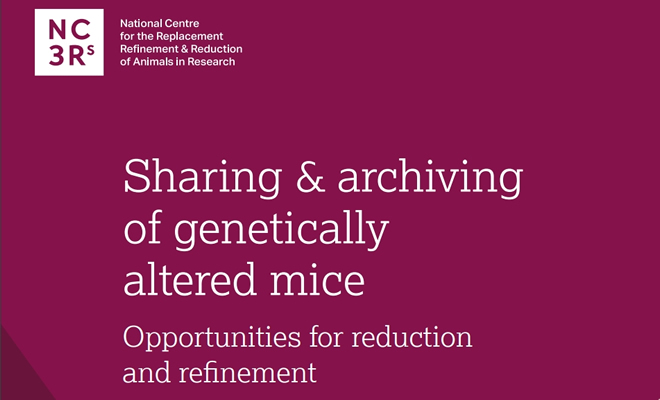 Sharing & archiving of genetically altered mice: opportunities for reduction and refinement (PDF)