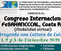 4 Congreso Internacional FeSAHANCCCAL, Costa Rica (Modalidad Virtual)